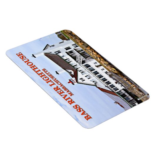Bass River Lighthouse, Massachusetts Flexi Magnet (Rechte Seite)
