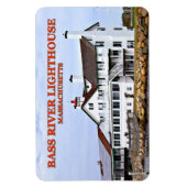 Bass River Lighthouse, Massachusetts Flexi Magnet (Vertikal)