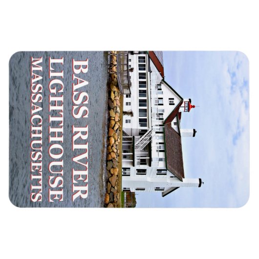 Bass River Lighthouse, Massachusetts Flexi Magnet (Horizontal)