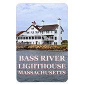 Bass River Lighthouse, Massachusetts Flexi Magnet (Vertikal)