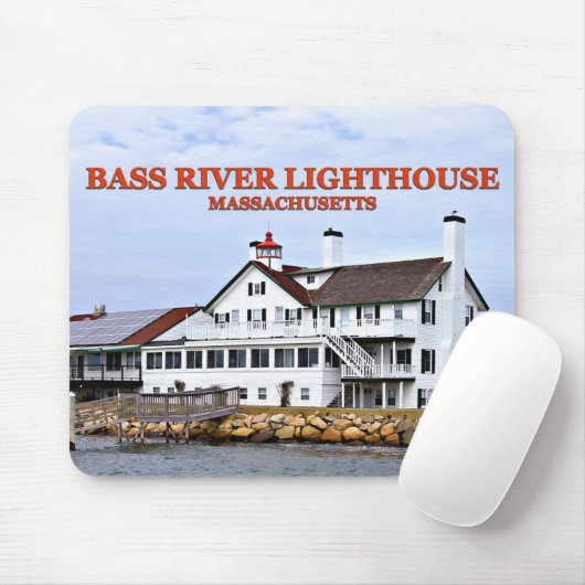 Bass River Lighthouse, Massachusetts Mousepad (Mit Mouse)