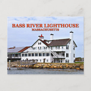 Bass River Lighthouse, Massachusetts Postkarte