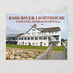 Bass River Lighthouse, Massachusetts Postkarte