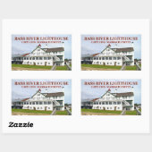 Bass River Lighthouse, Massachusetts Stickers (Blatt)