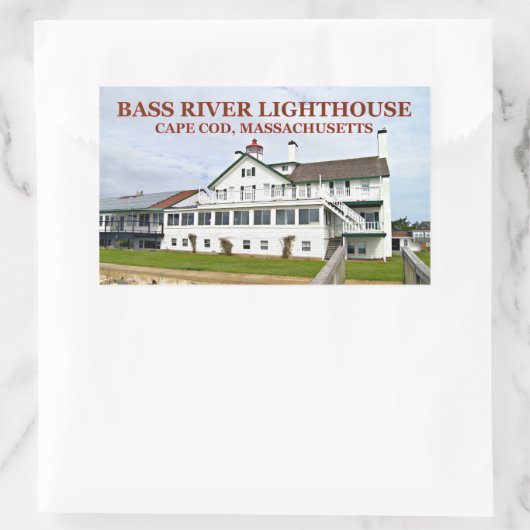 Bass River Lighthouse, Massachusetts Stickers (Tasche)