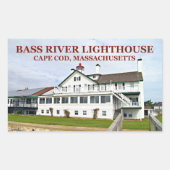 Bass River Lighthouse, Massachusetts Stickers (Vorderseite)