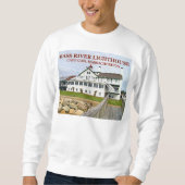 Bass River Lighthouse, Massachusetts Sweatshirt (Vorderseite)