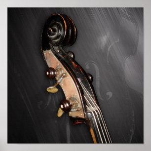 Bass-Rolle - Druck Poster