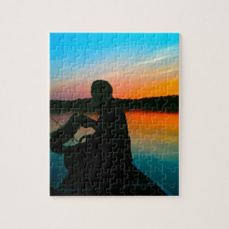 Bass-Sonnenuntergang Puzzle