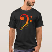 Bass-Spieler (Clef) T-Shirt (Vorderseite)