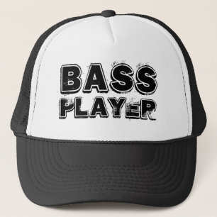 BASS-SPIELER-FERNLASTFAHRER-HUT TRUCKERKAPPE