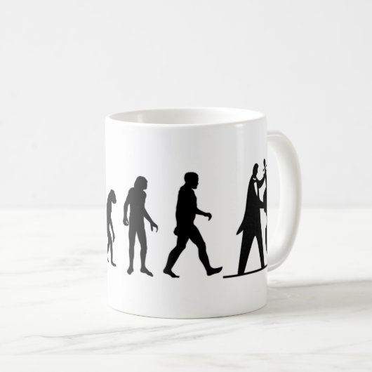 Bass-Spieler Kaffeetasse (VorderseiteRechts)