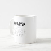 Bass-Spieler Kaffeetasse (Vorderseite Links)