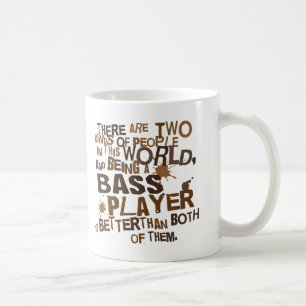 Bass-Spieler-(lustiges) Geschenk Kaffeetasse