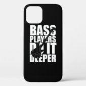 Bass-Spieler machen es tiefer Case-Mate iPhone Hülle (Rückseite)