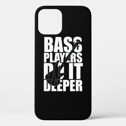 Bass-Spieler machen es tiefer Case-Mate iPhone Hülle (Rückseite)