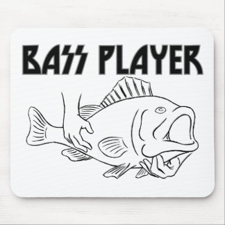 Bass-Spieler Mousepad