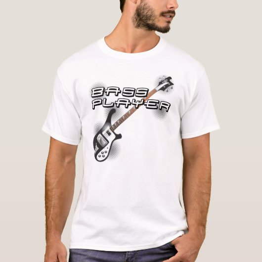 Bass-Spieler T-Shirt (Vorderseite)