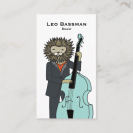 Bass-Spieler-Visitenkarte Visitenkarte