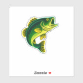 Bass Sticker (Blatt)