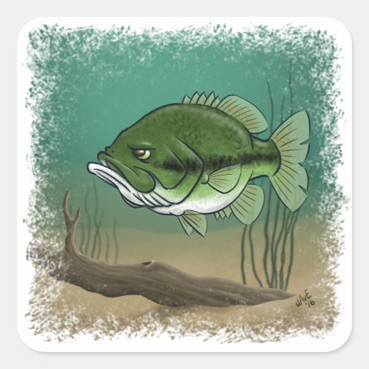 Bass Stickers (Vorderseite)