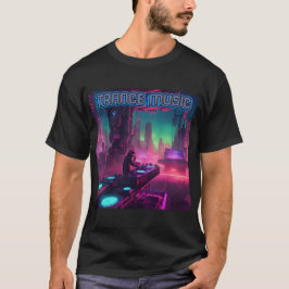 Bass Techno Trance Rave DJ Graphic - Futur Vibes T-Shirt