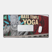 Bass Temple Yoga Desk Mat - Mystic Strings Edition Schreibtischunterlage (Tastatur & Maus)
