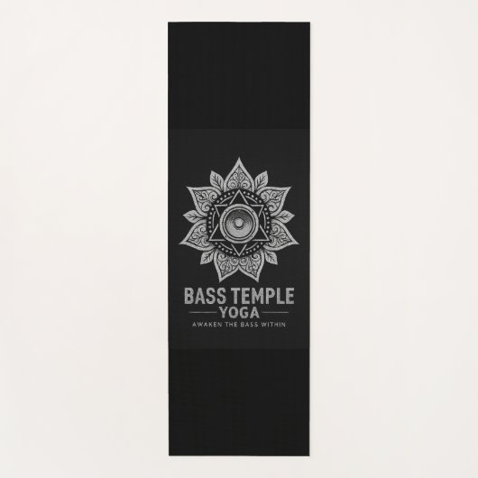 Bass Temple Yoga Ganesh Sound System Mat Yogamatte (Vorderseite)