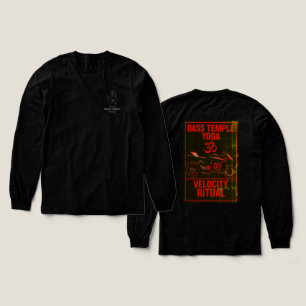 Bass Temple Yoga: Velocity Ritual - Redline Editio Tri-Blend Shirt