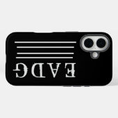 Bass Tuned Case-Mate iPhone Hülle (Rückseite (Horizontal))