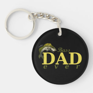 Bass Vater Ever Best Vater Puff Schlüsselanhänger