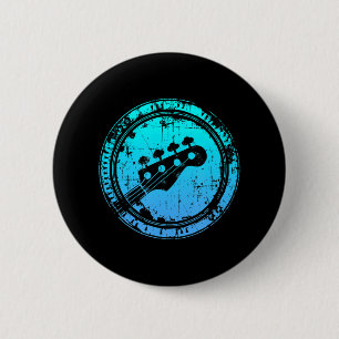 Bass Vintage-Bassgitarre 01 Bassspieler Button