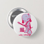 Bass-Welpe Button (Vorne & Hinten)