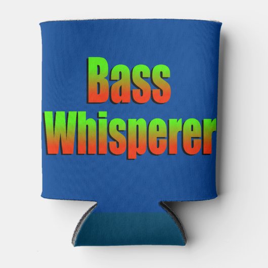 Bass Whisperer Can Cooler Dosenkühler (Vorderseite)