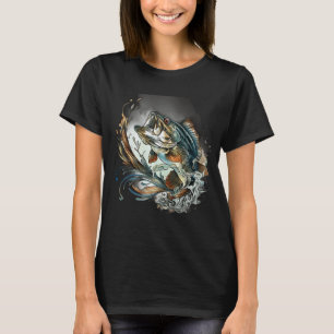 Bassangeln. Auf der Jagd nach Bass T-Shirt