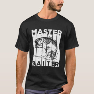 Bassangeln Meister-Köder T-Shirt