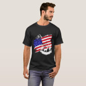 BASSASSIN-Flagge v2 T-Shirt (Vorne ganz)