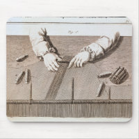 Basse-Lisse Technik an der Gobelintapisserie