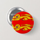 Basse Normandie, Frankreich-Flagge Button (Vorne & Hinten)