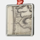 Basse Terre Silbernes Ornament (Links)