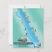 Bassenthwaite Lake, Lake District Reiseposter ma (Rückseite)