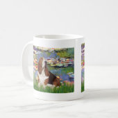 Basset 2 - Lilien 2 Kaffeetasse (Vorderseite Links)