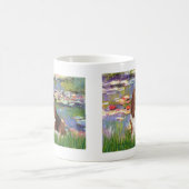 Basset 2 - Lilien 2 Kaffeetasse (Mittel)