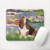 Basset 2 - Lilien 2 Mousepad (Mit Mouse)