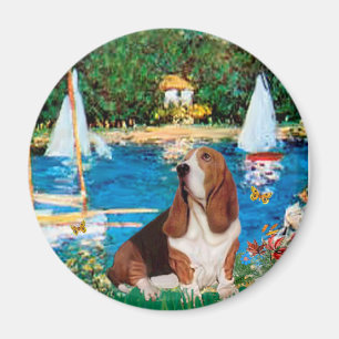 Basset 2 - Segelboote - Maßgeschneiderte Magnet