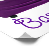 Basset Babe Poster (Ecke)