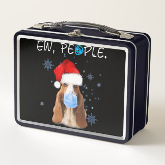 Basset Dog Lover| Basset Hound Webermaske Metall Brotdose