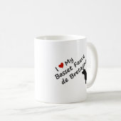 Basset Fauve de Bretagne Kaffeetasse (VorderseiteRechts)