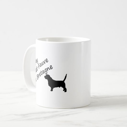 Basset Fauve de Bretagne Kaffeetasse (Vorderseite Links)