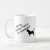 Basset Fauve de Bretagne Kaffeetasse (Links)